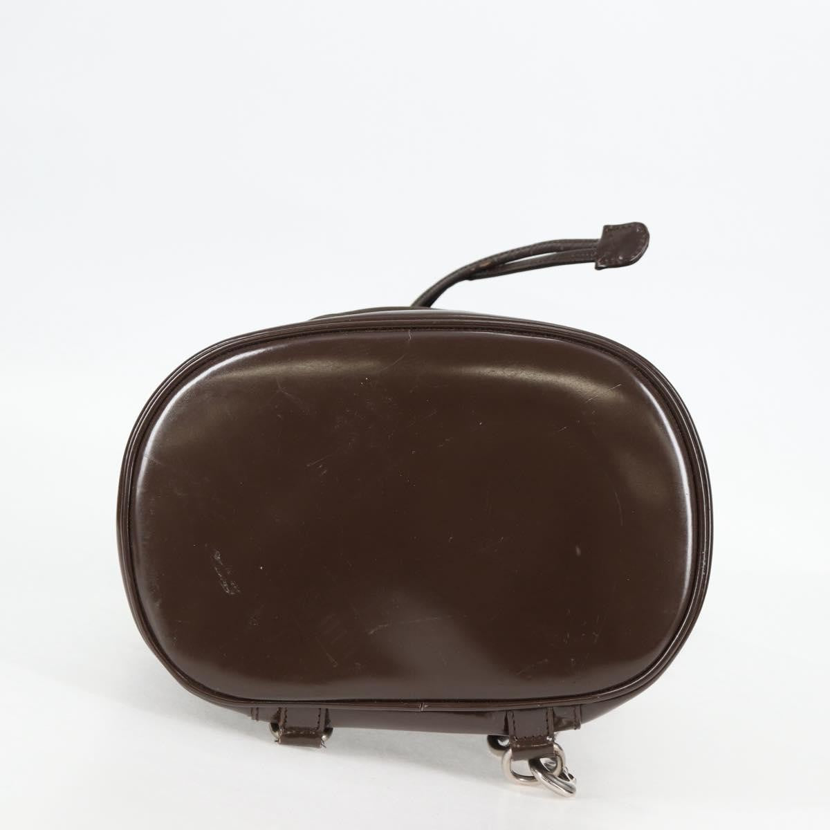 Gucci Vintage Bamboo Sling Backpack Nylon, BROWN, NYLON, Backpack