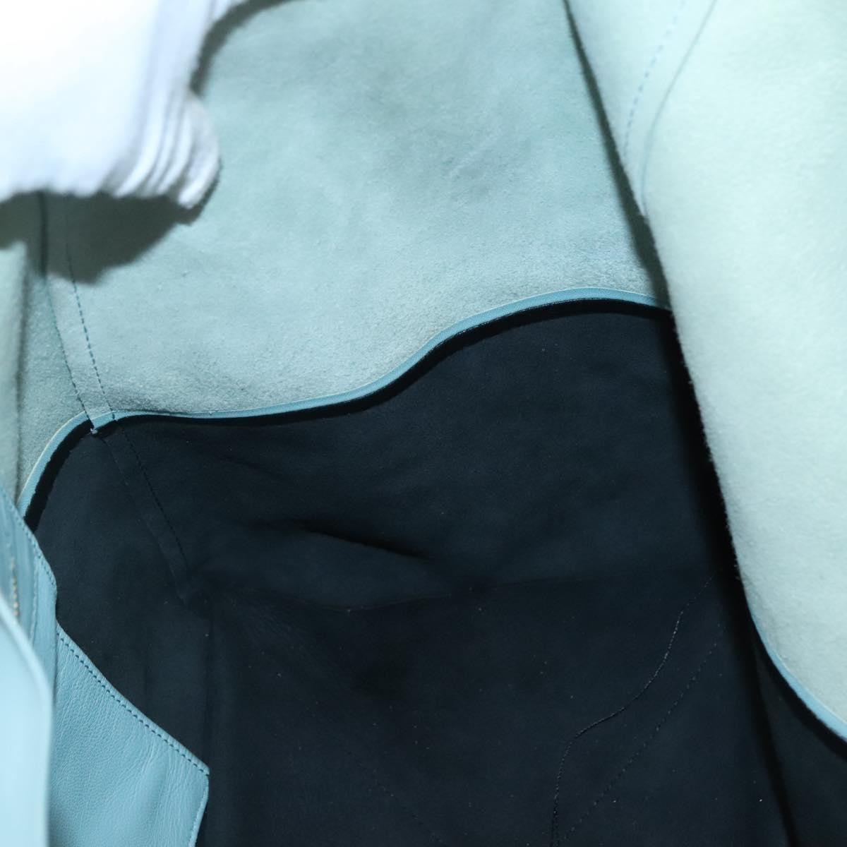 Celine Horizontal Cabas Tote Leather, BLACK, LEATHER, Tote bag