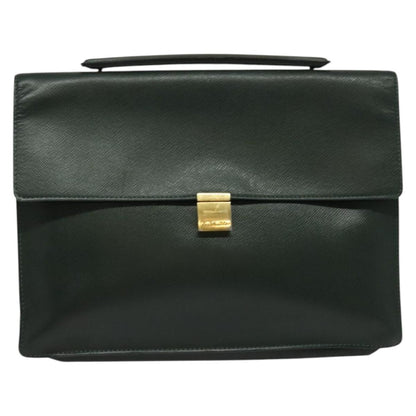 Louis Vuitton Porte-Documents Angara Briefcase Taiga Leather, GREEN, LEATHER, Briefcase