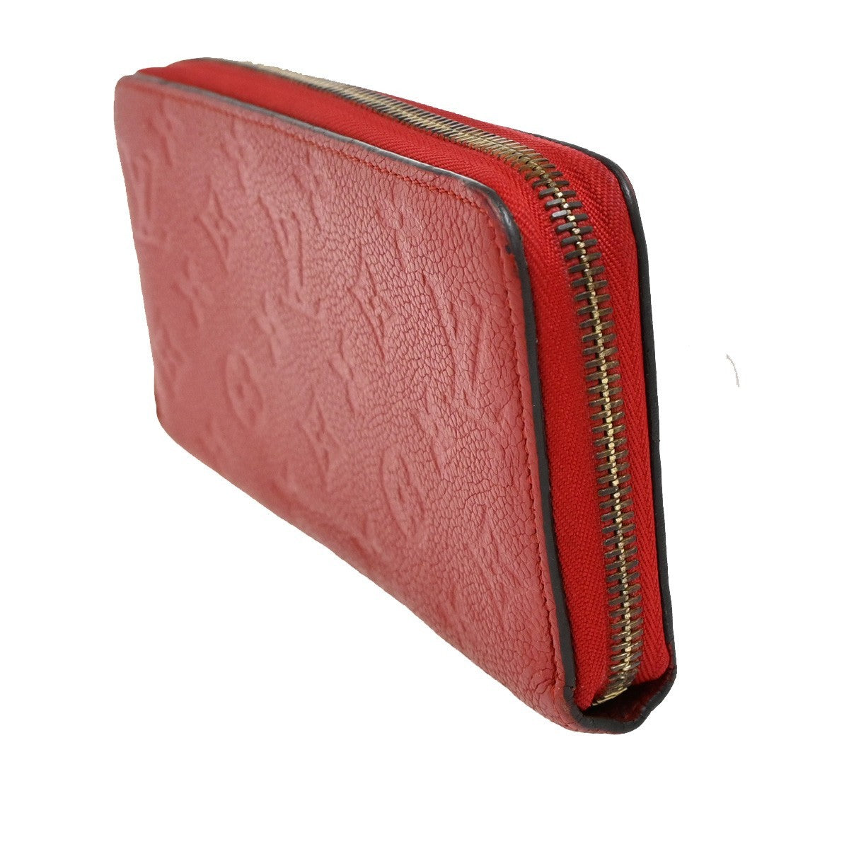 Louis Vuitton Portefeuille zippy Monogramme Empreinte Monogramme Empreinte, RED, LEATHER, Wallets