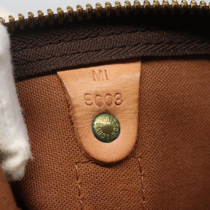 Louis Vuitton Keepall Bag Monogram Canvas, BROWN, CANVAS, Travel bag