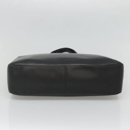 Burberry Nova Check Tote Canvas and Leather, BLACK, LEATHER, Tote bag