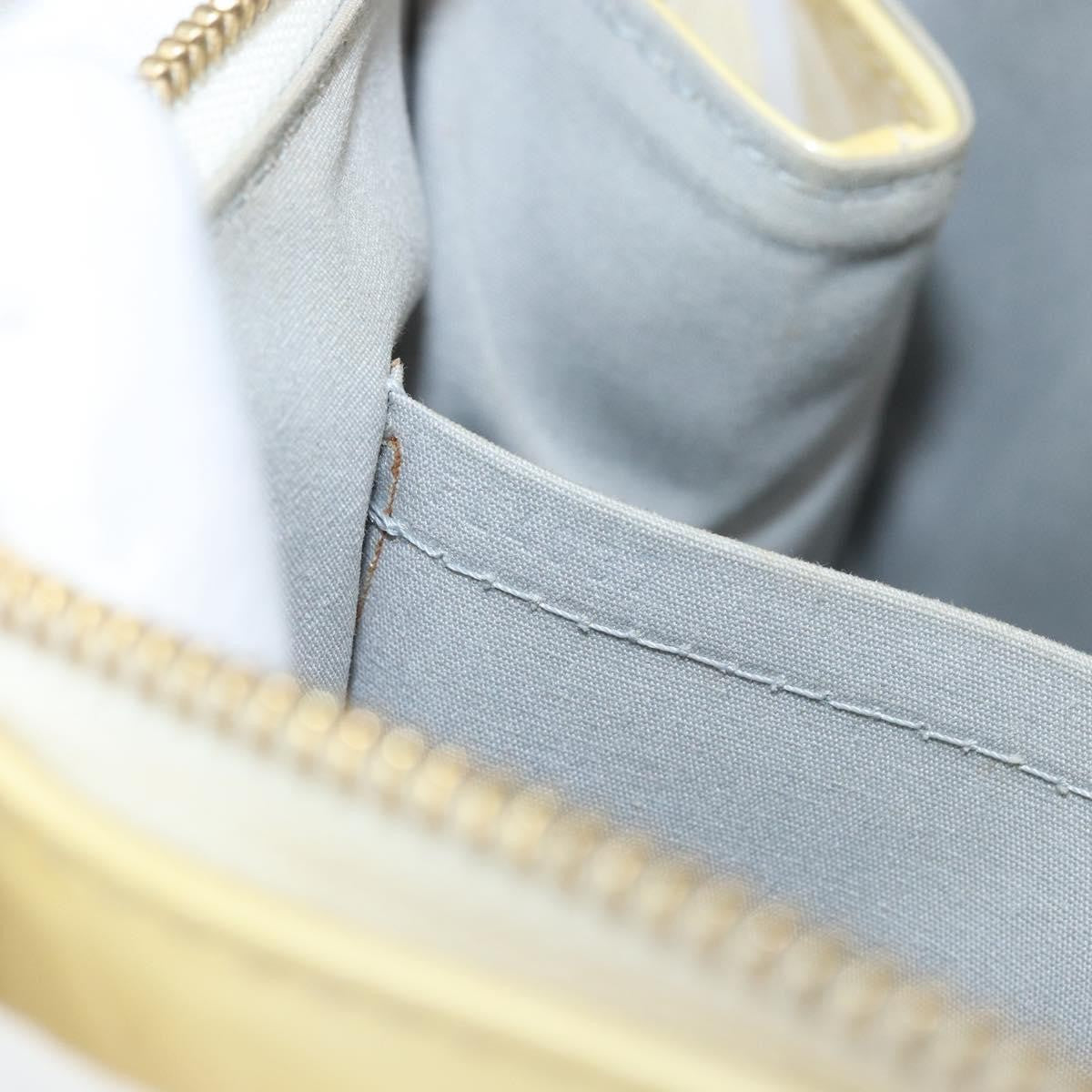 Louis Vuitton Rosewood Avenue Handbag Monogram Vernis, BEIGE, PATENT_LEATHER, Handbag