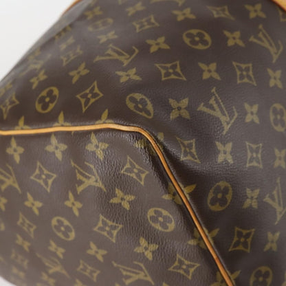 Louis Vuitton Keepall Bag Monogram Canvas, BROWN, CANVAS, Travel bag