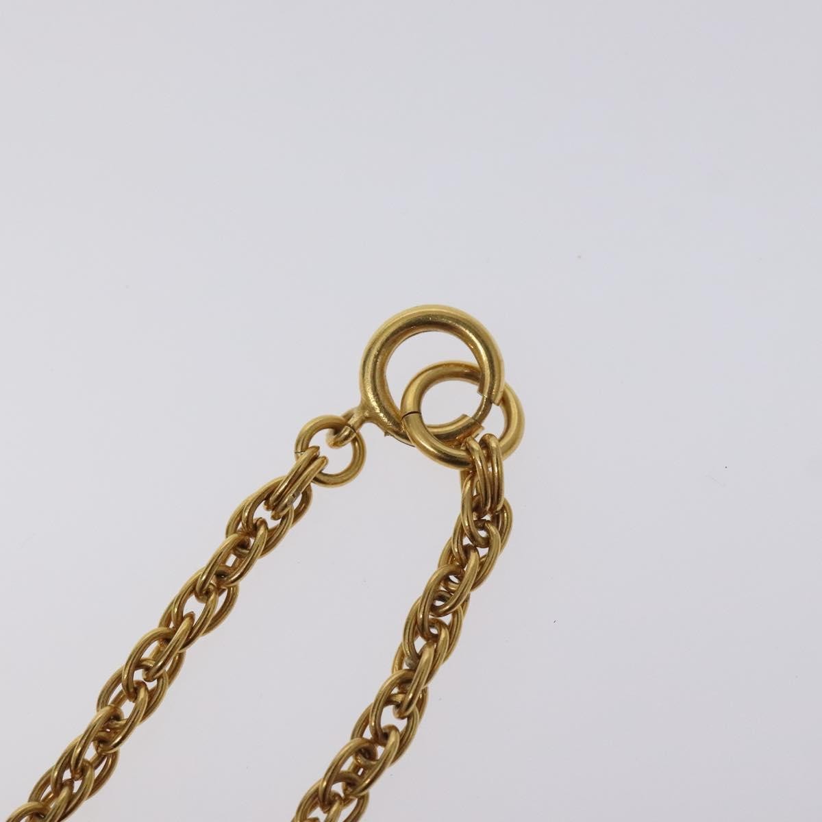 Chanel Flap Bag Pendant Necklace Metal, GOLD, METAL, Necklace