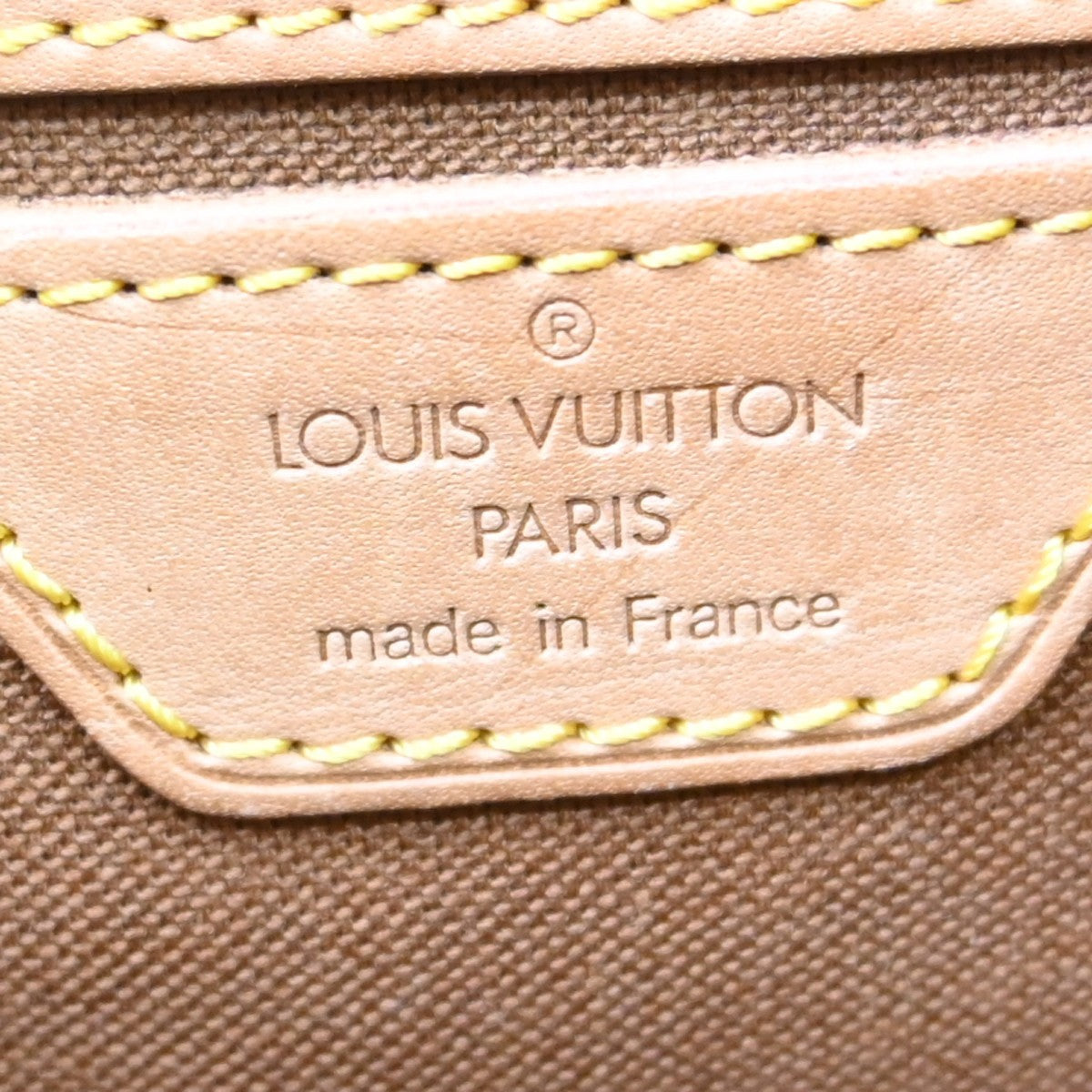 Louis Vuitton Vintage Montsouris Backpack Monogram Canvas, Brown, Canvas, Backpack