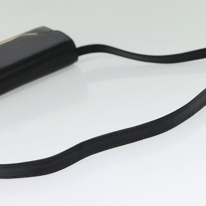 Gucci Vintage Shoulder Bag Leather, BLACK, LEATHER, Shoulder bag