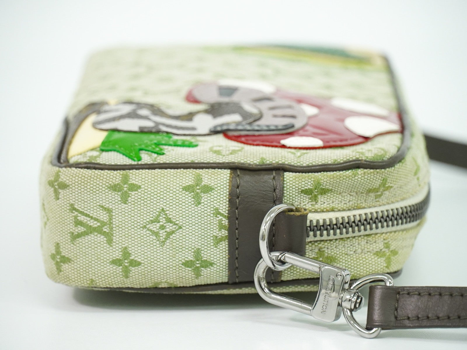 Louis Vuitton Conte De Fees Pochette Monogram Patchwork, KHAKI, CANVAS, Shoulder bag
