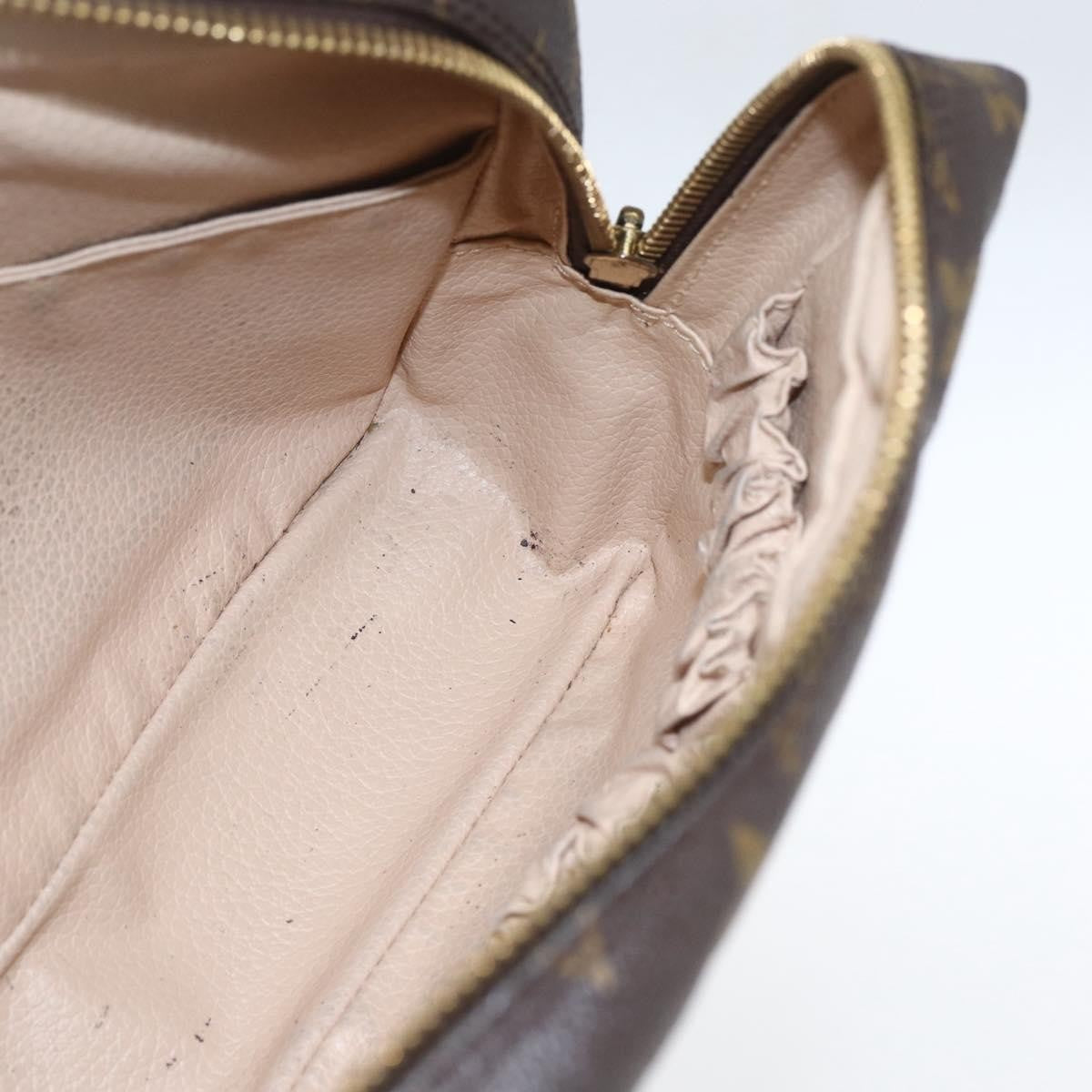 Louis Vuitton Trousse Toilette Monogram Canvas, BROWN, CANVAS, Clutche & pouche