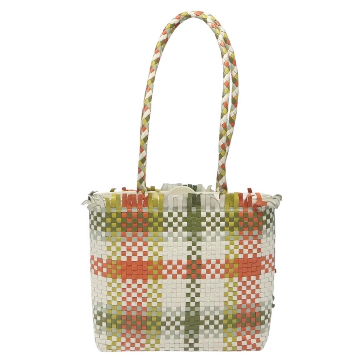 Salvatore Ferragamo Whipstitch Gancini Tote Calfskin, MULTICOLOUR, LEATHER, Tote bag