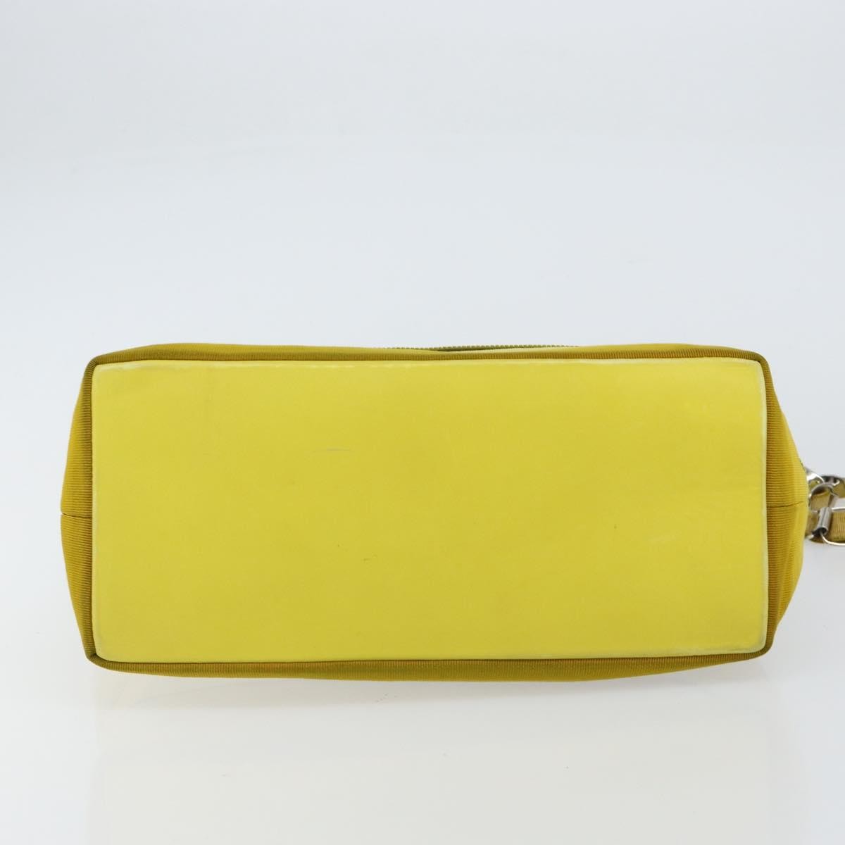 Salvatore Ferragamo Vala tote Canvas, YELLOW, CANVAS, Tote bag