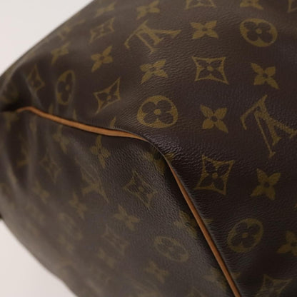 Louis Vuitton Keepall Bag Monogram Canvas, BROWN, CANVAS, Travel bag