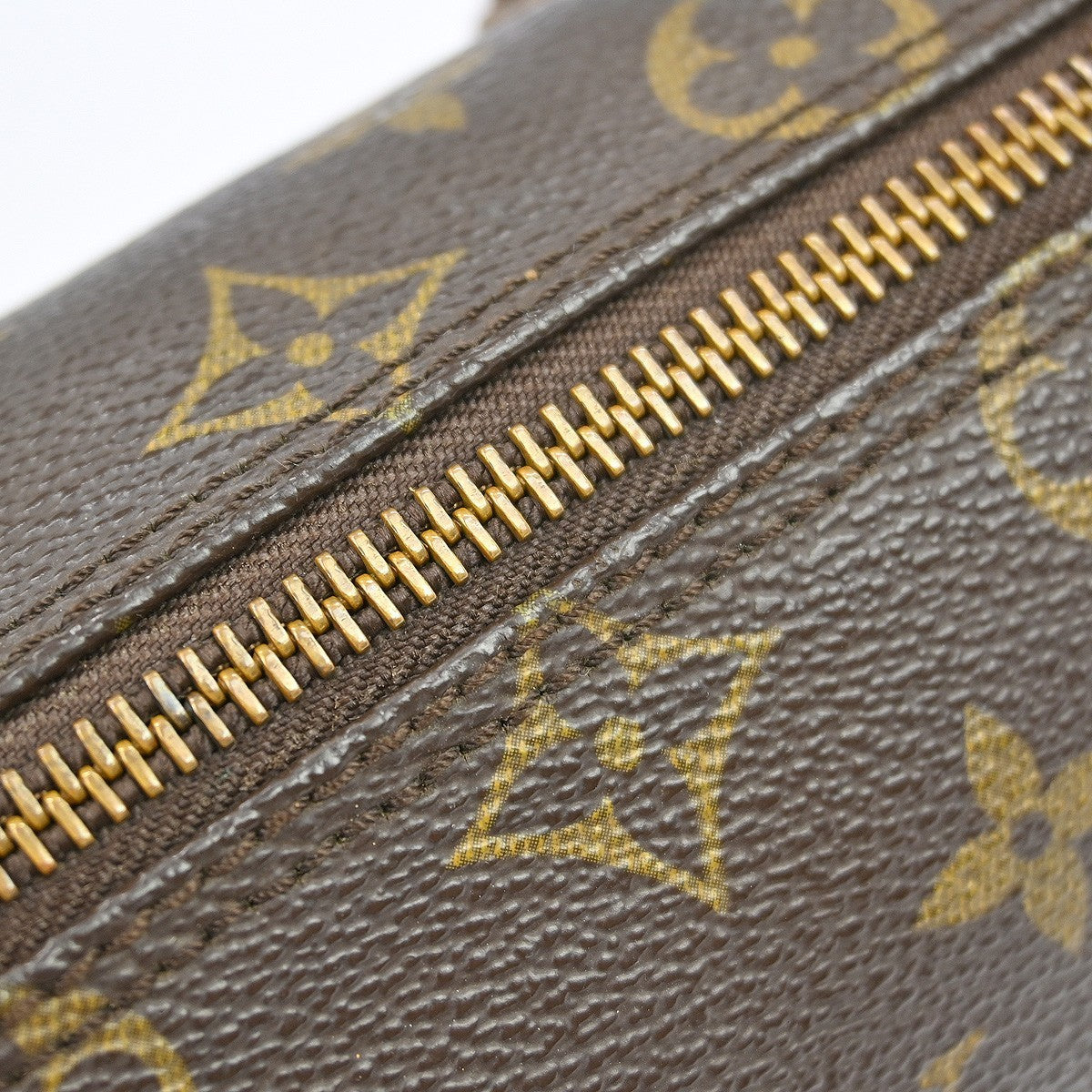 Louis Vuitton Papillon Handbag Monogram Canvas, Brown, Canvas, Handbag