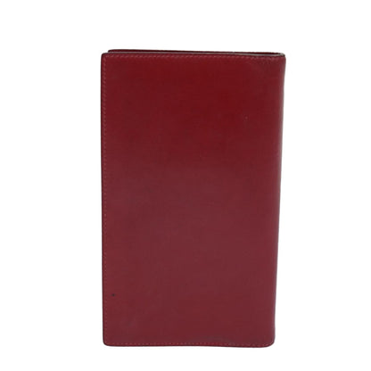 Hermes Agenda A6 Day Planner Housse Leather, RED, LEATHER, Wallets