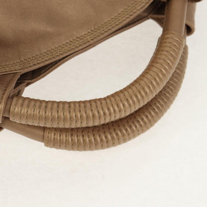 Loewe Anagram Logo Nappa Aire Hand Bag Leather, GOLD, LEATHER, Handbag