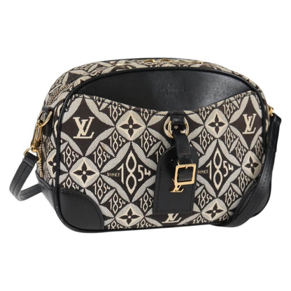 Louis Vuitton Deauville Handbag Limited Edition Since 1854 Monogram Jacquard, BLACK, CANVAS, Handbag