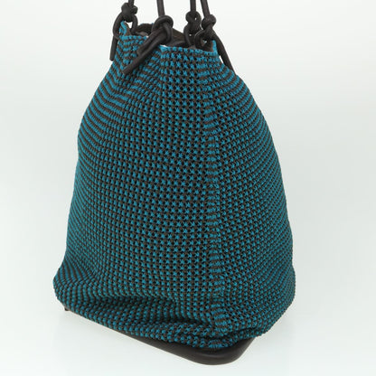 Bottega Veneta Beak Shopper Tote Nylon, BLUE, NYLON, Tote bag