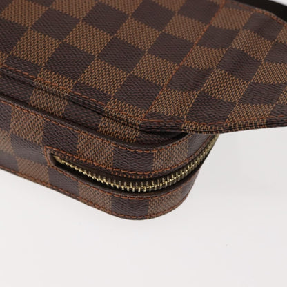 Louis Vuitton Geronimos Waist Bag Damier, BROWN, CANVAS, Shoulder bag