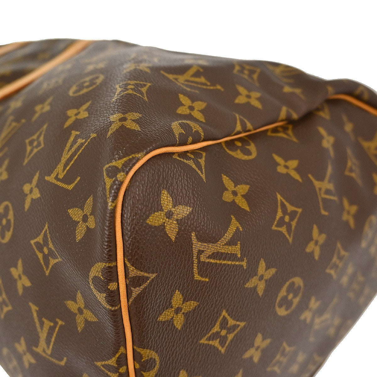Louis Vuitton Keepall Bag Monogram Canvas, Brown, Canvas, Travel Bag