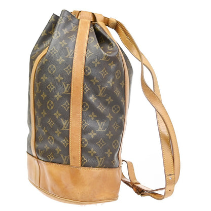 Louis Vuitton Randonnee Backpack Monogram Canvas, Brown, Canvas, Backpack