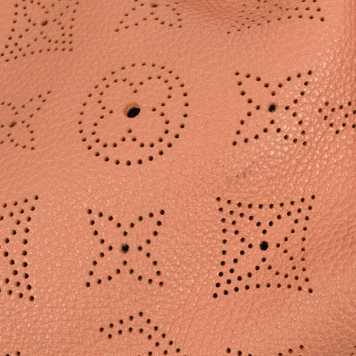 Louis Vuitton Selene Handbag Mahina Leather, PINK, LEATHER, Shoulder bag