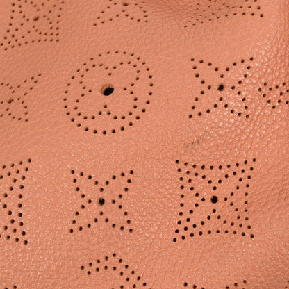 Louis Vuitton Selene Handbag Mahina Leather, PINK, LEATHER, Shoulder bag