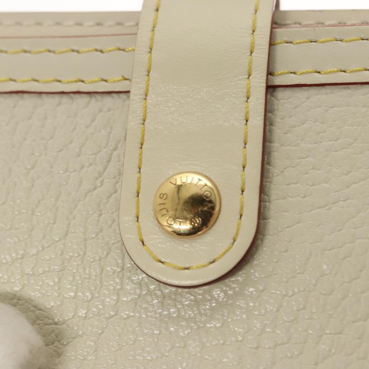 Louis Vuitton Suhali Wallet Leather, BEIGE, LEATHER, Wallets