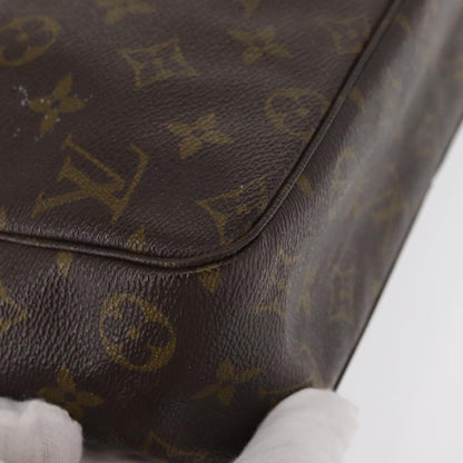 Louis Vuitton Trousse Toiletry Pouch Monogram Canvas, BROWN, CANVAS, Toiletry Case