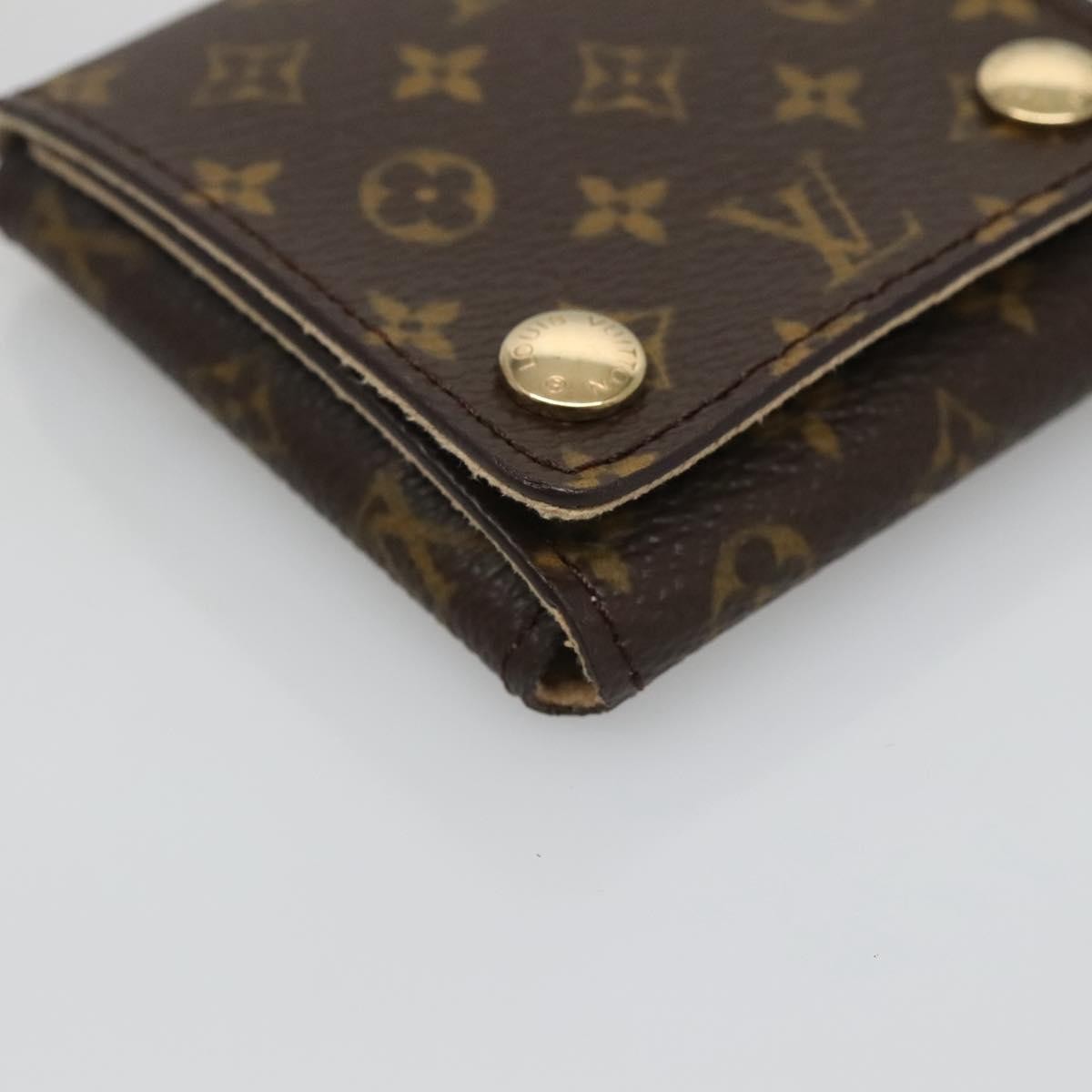 Louis Vuitton CASE JEWELRY BOX Canvas, BROWN, CANVAS, Wallets