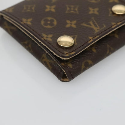 Louis Vuitton CASE JEWELRY BOX Canvas, BROWN, CANVAS, Wallets