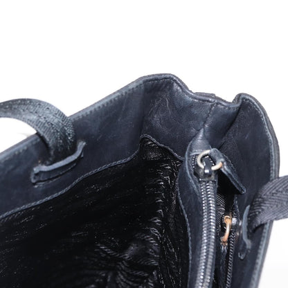 Prada Vintage Tote Nylon, BLACK, NYLON, Tote bag