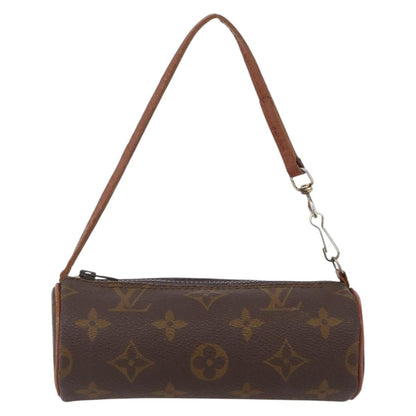 Louis Vuitton Papillon Pochette Monogram Canvas, BROWN, CANVAS, Clutche & pouche