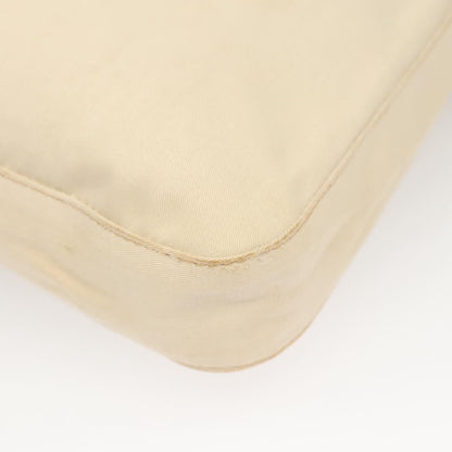 Fendi Vintage FF Buckle Shoulder Bag Canvas, WHITE, CANVAS, Shoulder bag