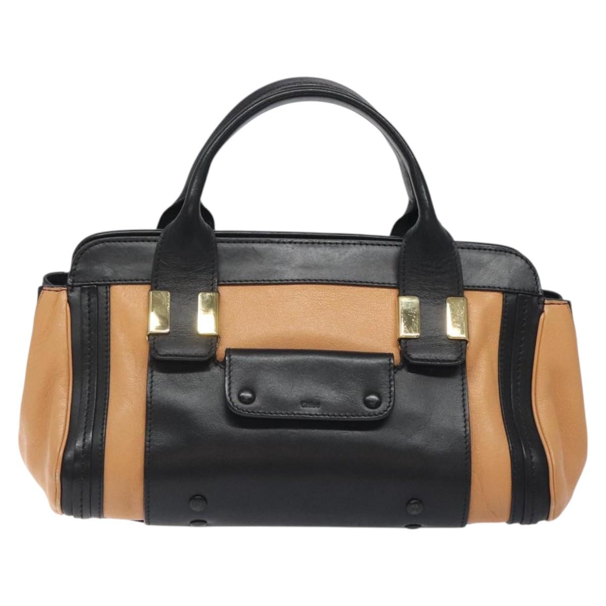 Chloe Alice Satchel Leather, MULTICOLOUR, LEATHER, Handbag