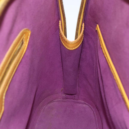 Louis Vuitton Lussac Handbag Epi Leather, Yellow, Leather, Shoulder Bag