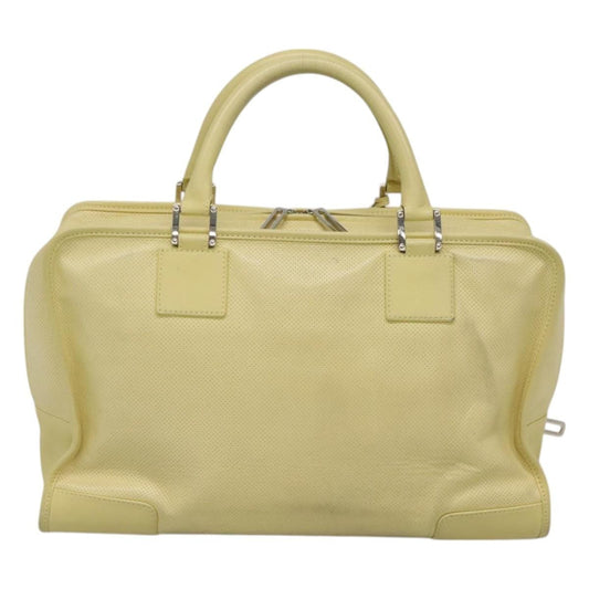 Loewe Amazona NM Bag Leather, YELLOW, LEATHER, Handbag