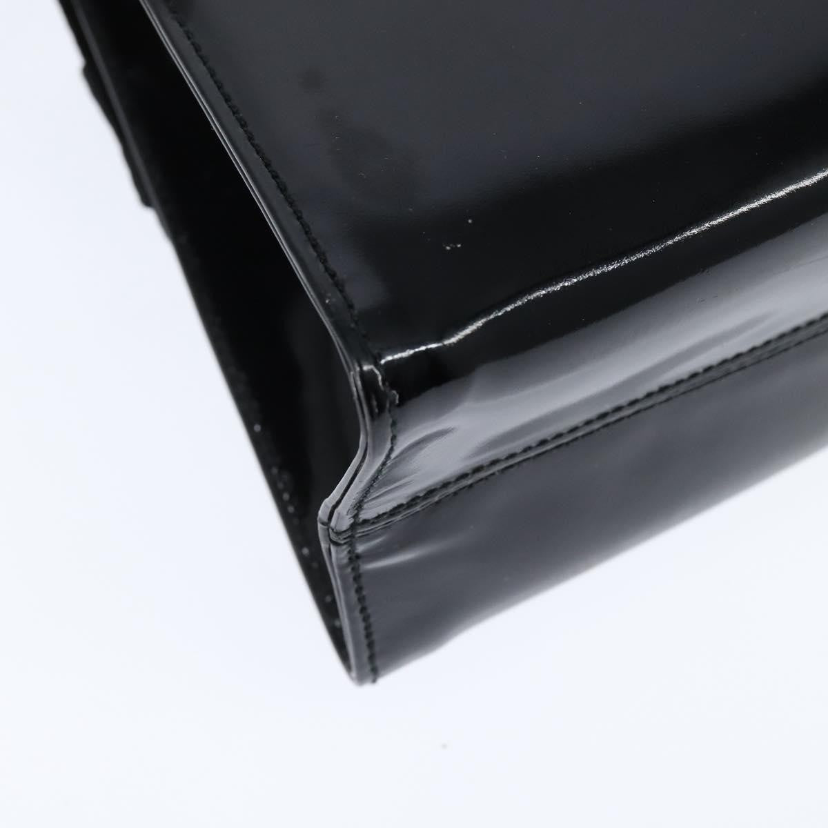 Salvatore Ferragamo Vala Handbag Patent leather, BLACK, PATENT_LEATHER, Handbag