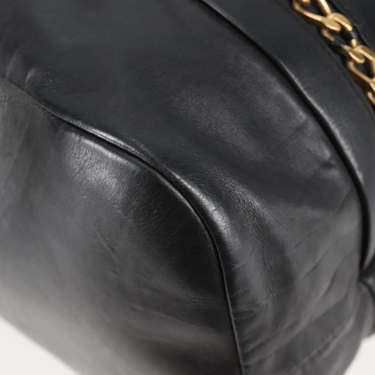 Chloe Vintage Tote bag Leather, BLACK, LEATHER, Tote bag