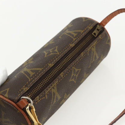 Louis Vuitton Papillon Pochette Monogram Canvas, BROWN, CANVAS, Clutche & pouche