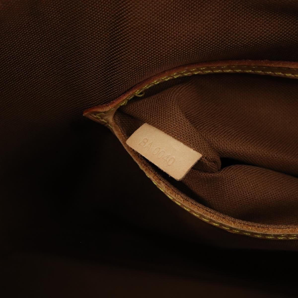 Louis Vuitton Alma Handbag Monogram Canvas, BROWN, CANVAS, Handbag