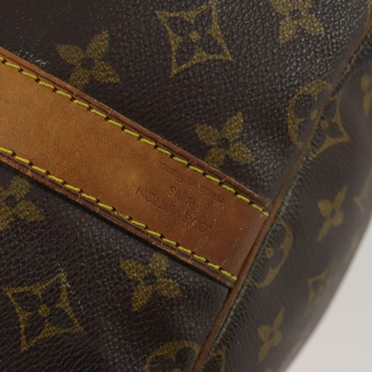 Louis Vuitton Keepall Bandouliere Bag Monogram Canvas, BROWN, CANVAS, Travel bag