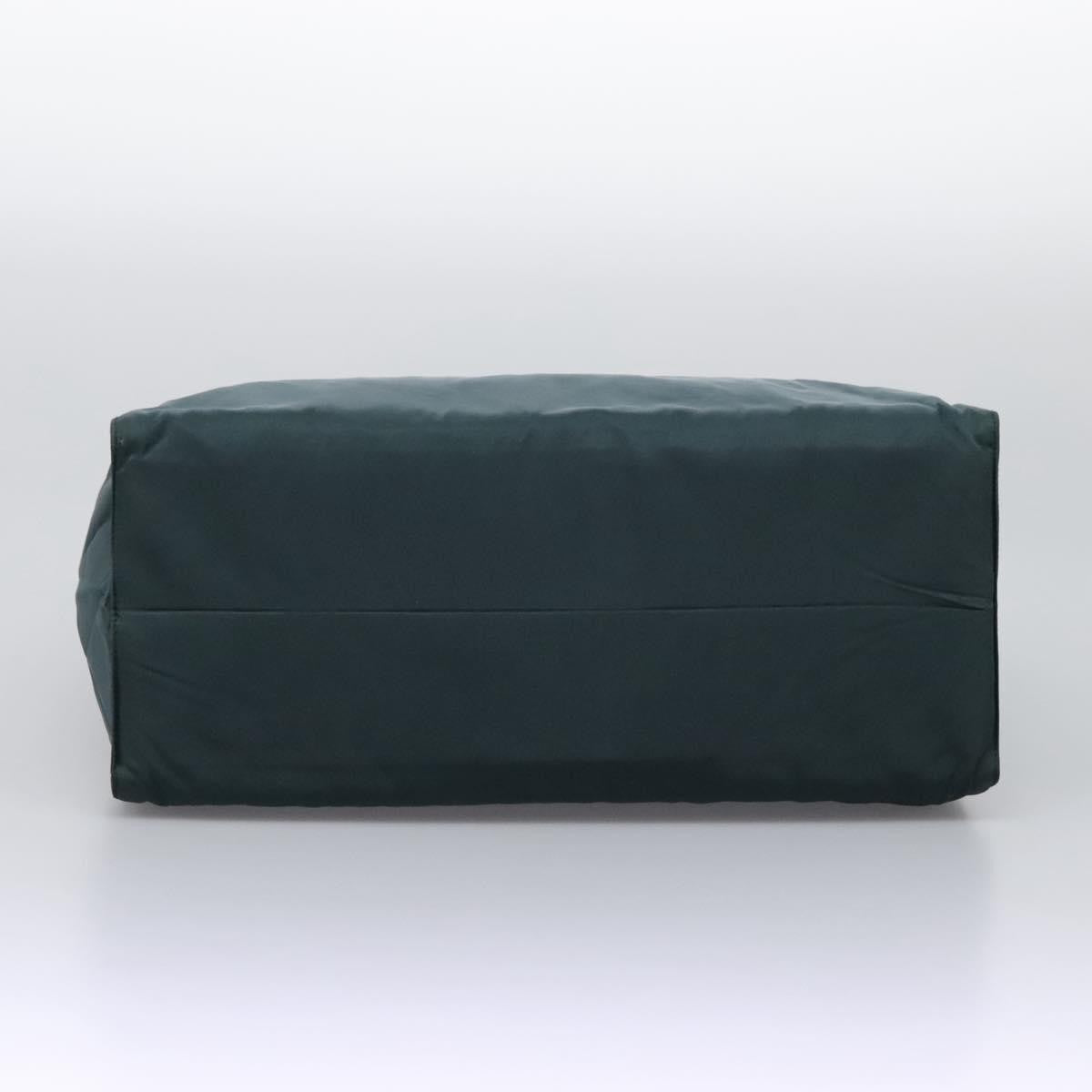 Prada Metal Handles Tote Tessuto, KHAKI, NYLON, Tote bag