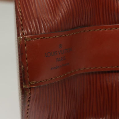 Louis Vuitton Vintage Sac d'Epaule Handbag Epi Leather, BROWN, LEATHER, Shoulder bag