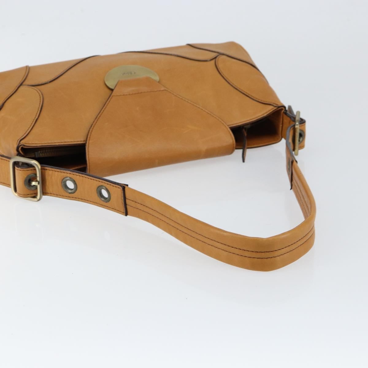 Chloe Vintage handbag Leather, BROWN, LEATHER, Shoulder bag