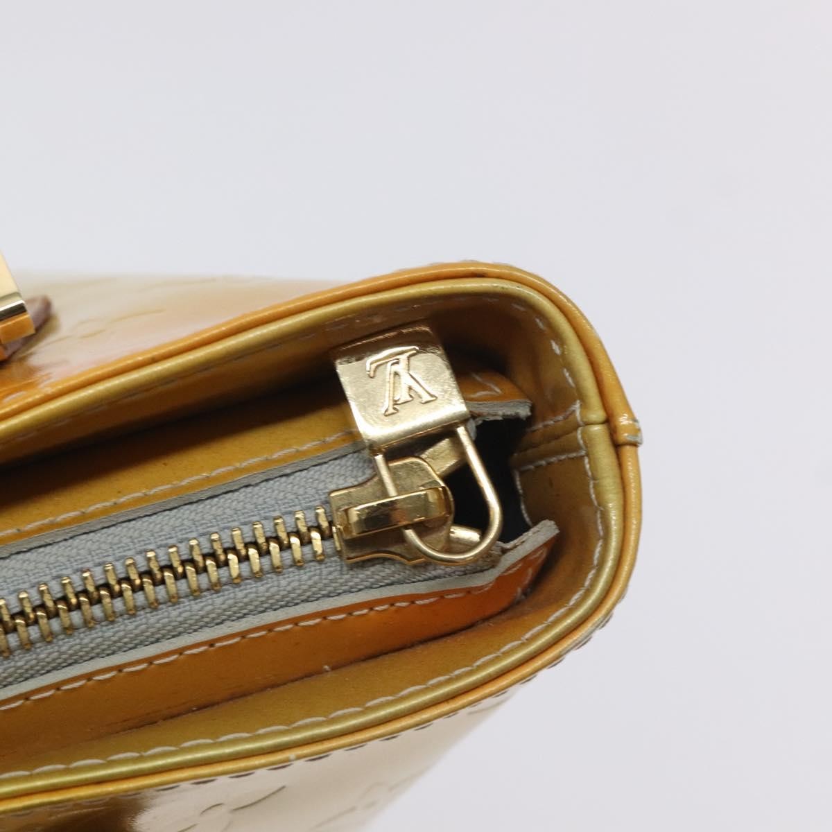 Louis Vuitton Vernis Houston Bag labellov, GRAY, PATENT_LEATHER, Handbag