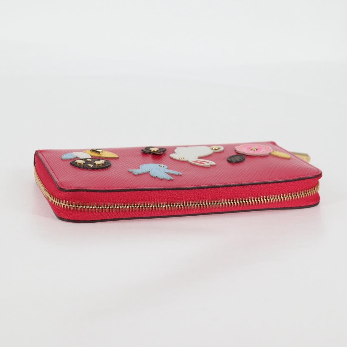 Louis Vuitton Zippy Wallet NM Epi Leather, RED, LEATHER, Wallets