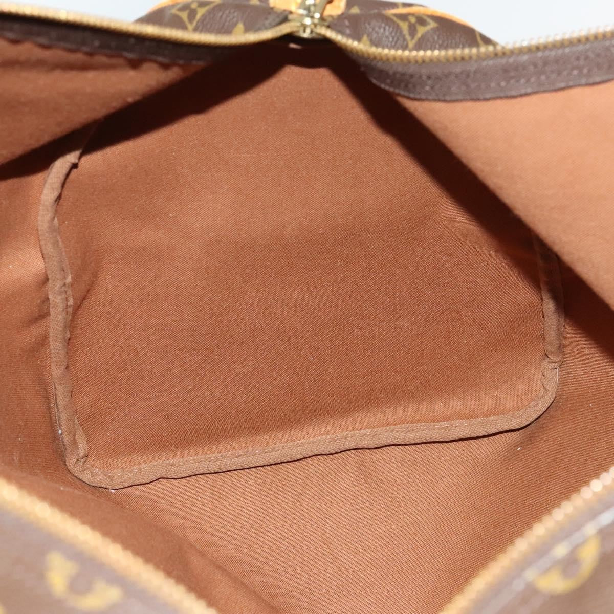 Louis Vuitton Keepall Bag Monogram Canvas, BROWN, CANVAS, Travel bag