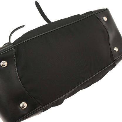 Prada Vintage Shoulder Bag Tessuto, BLACK, NYLON, Shoulder bag