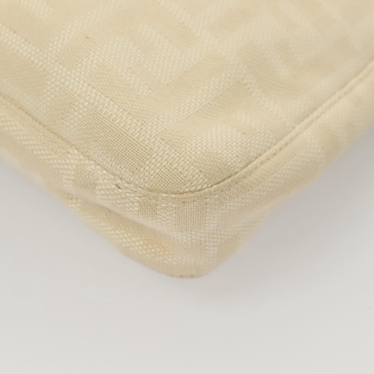 Fendi Mamma Baguette Shoulder Bag Canvas, BEIGE, CANVAS, Shoulder bag