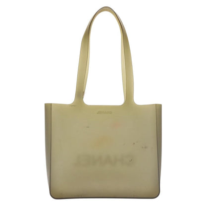 Chanel Jelly Tote Rubber, GRAY, RUBBER, Tote bag